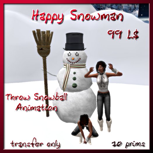 Happy Snowman - Fire Beach Designs  (Giftbox)