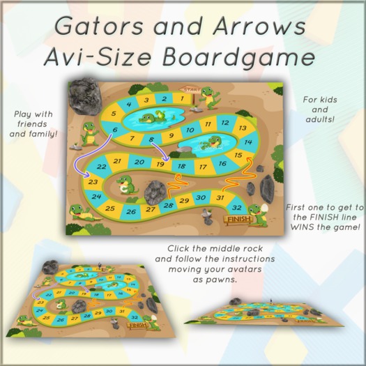 DUST: Gators and Arrows Board Game Avi Size