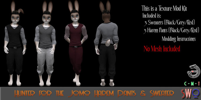 SWO Hunter for Jomo Harem Pants & Sweater