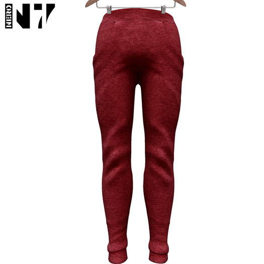 Nero - Basic Sweatpants - Red