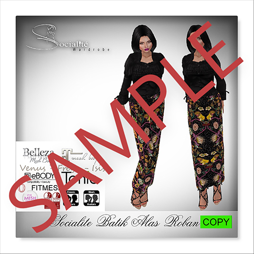 Socialite Batik Alas Roban *CLASSIC & [R]MESH [Wear Me!]DEMO