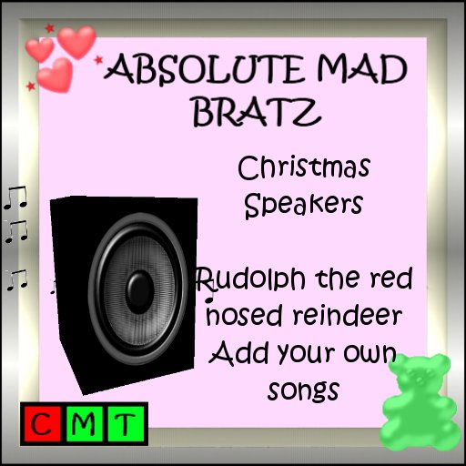 Christmas speakers Rudolph