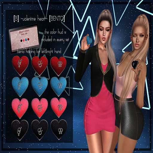 [B] -valentine heart- [BENTO] - f/f