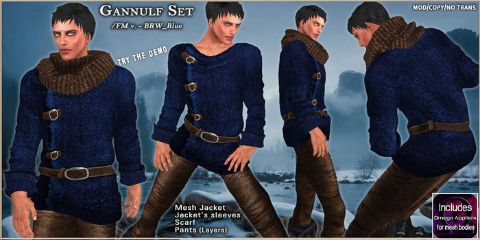 FM Set Gannulf /BRW_Blue