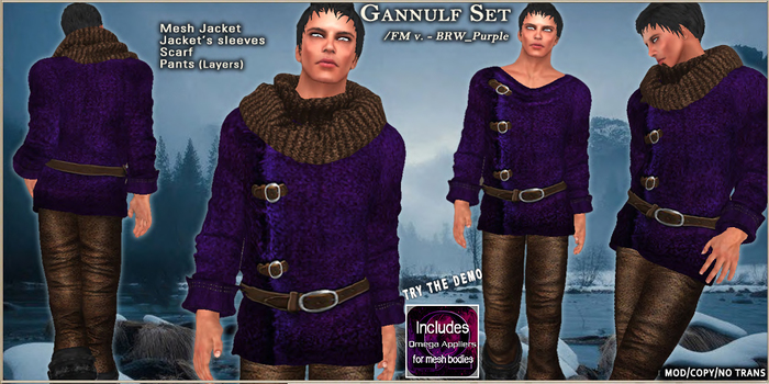 FM Set Gannulf /BRW_Purple