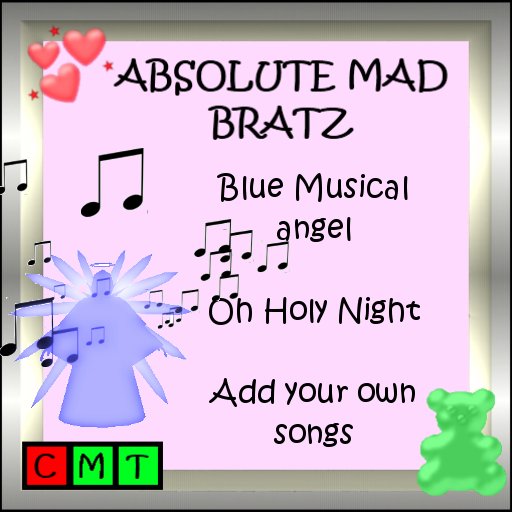 Blue Musical Angel Oh Holy Night