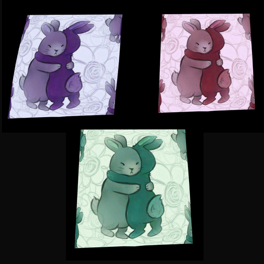 Easter - Bunnies pillows (modify/copy)