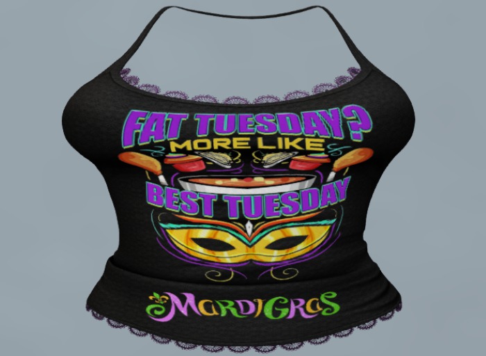 Fat Tuesday Halter top - Maitreya 