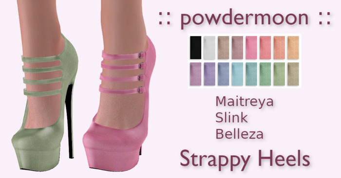 powdermoon - Strappy Heels DEMO With HUD