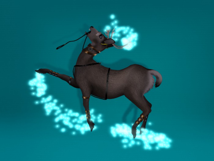 LHP - TWI Deer Magix ~ Cyan