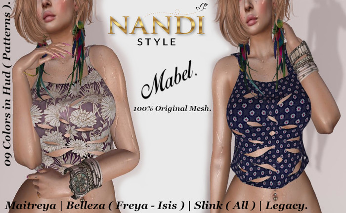 [Nandi Style] - Bag Top Mabel.