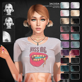 Wasabi // Jagoda Mesh Hair - Lunar Ombre
