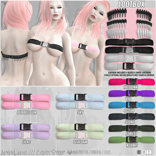 Razor/// Afterearth Chest Strap - Ocean