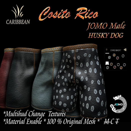 JOMO FURRY  COSITO RICO SHORT HUSKY MALE BOX