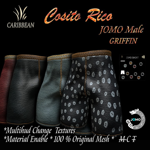 JOMO FURRY  COSITO RICO SHORT GRIFFIN MALE BOX