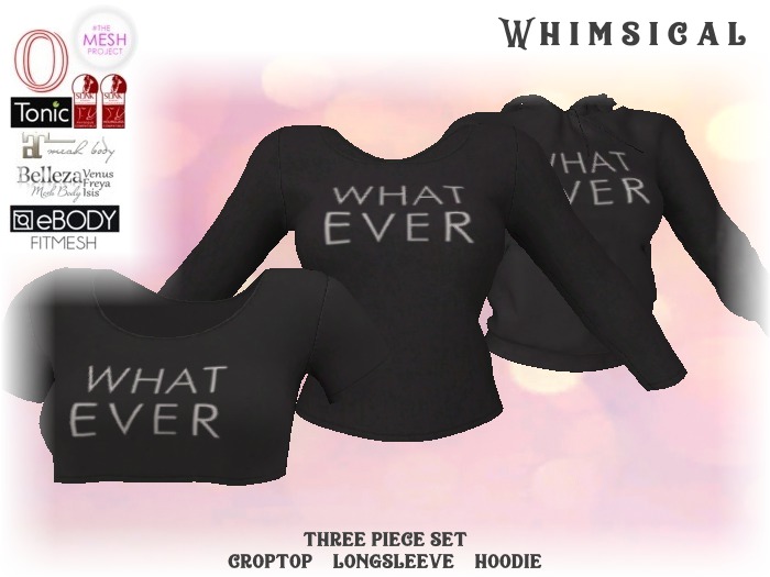 [Whimsical] Girl's Mesh Tops - Whatever