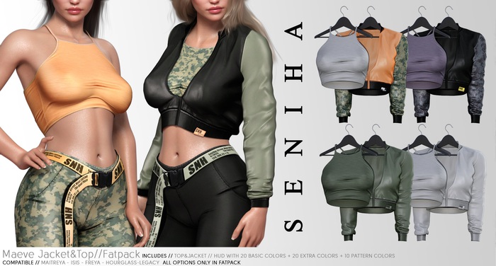 Seniha. Maeve Jacket&Top // Fatpack