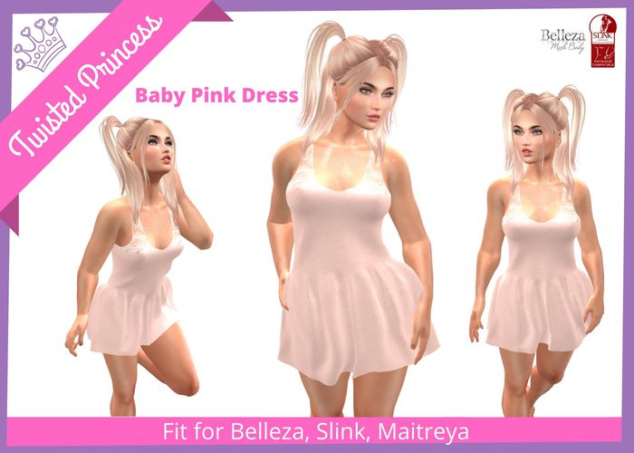TP- Baby Pink Dress -packer