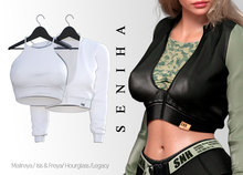 Seniha. Maeve Jacket&Top // White