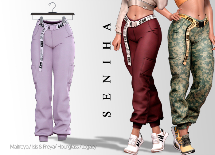 Seniha. Maeve Pant // Violet