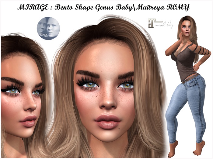 MIRAGE : Bento Shape Genus Baby\Maitreya ROMY