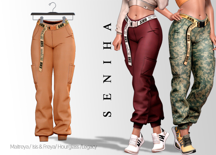 Seniha. Maeve Pant // Orange