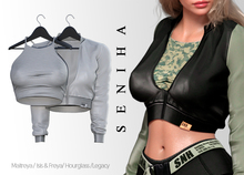 Seniha. Maeve Jacket&Top // Grey