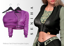Seniha. Maeve Jacket&Top // Purple
