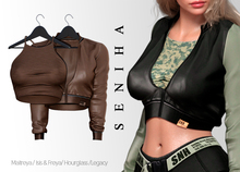 Seniha. Maeve Jacket&Top // Brown