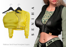 Seniha. Maeve Jacket&Top // Yellow