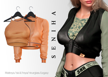 Seniha. Maeve Jacket&Top // Orange