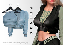 Seniha. Maeve Jacket&Top // Sky