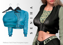 Seniha. Maeve Jacket&Top // Blue