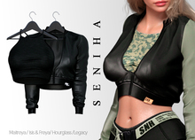 Seniha. Maeve Jacket&Top // Black