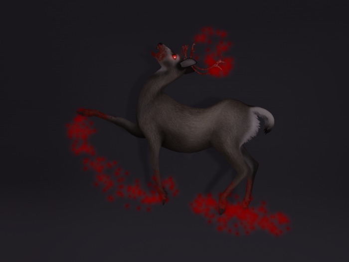 LHP - TWI Deer Magix ~ Red