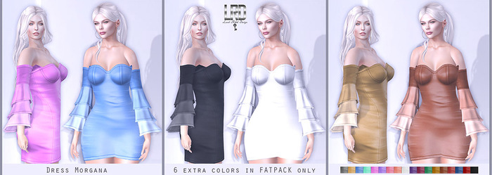LRD Morgana dress Fatpack