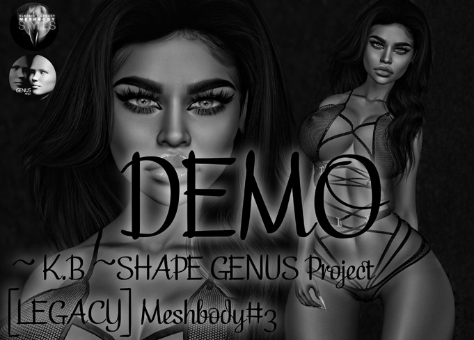 ~ K.B ~DEMO SHAPE GENUS Project [LEGACY] Meshbody#3