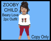 Steph-0-Bee's - Beary Love (Zooby Child)