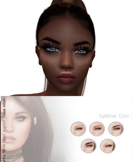 Glam Affair - Milu Applier ( Catwa / Bibi ) Africa 01