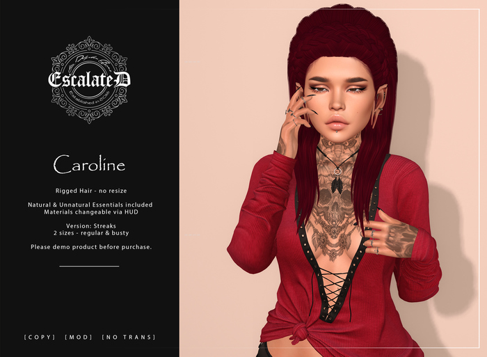 .EscalateD. Caroline