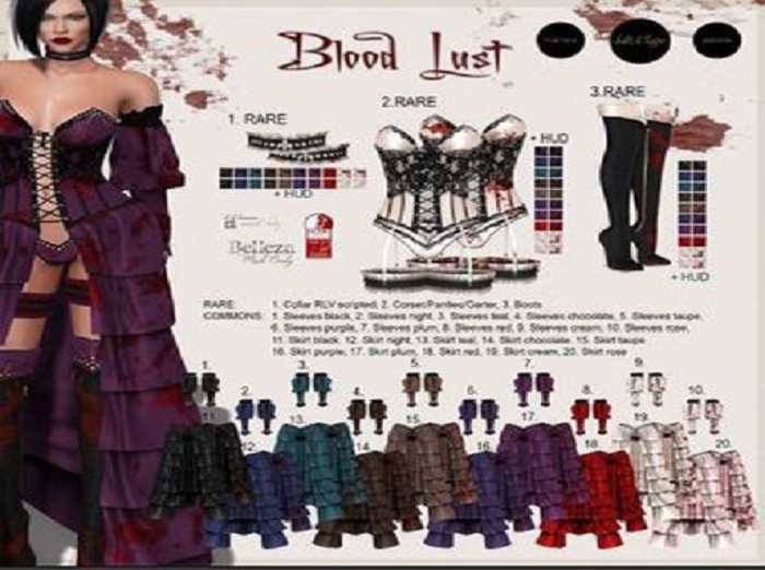 S&P Blood Lust Boots RARE