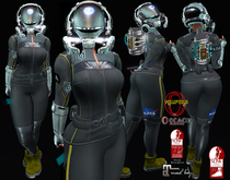 Futuristic Sci Fi-MAITREYA-SLINK(PSIQUE&HOURGLASS)-OCACIN-VOLUP