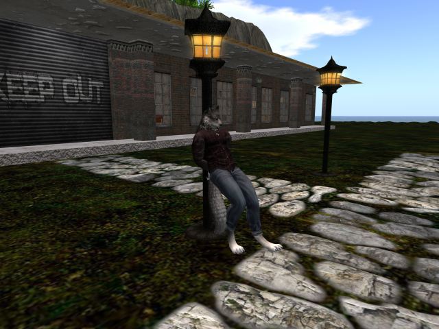 Outdoor Old World Gas Lamp