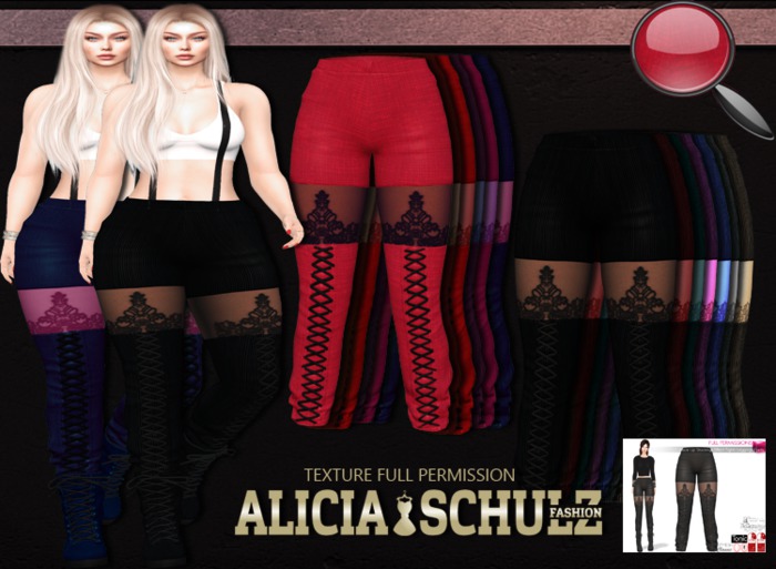 [Alicia Schulz] Texture for MI963609 Lace Up 3
