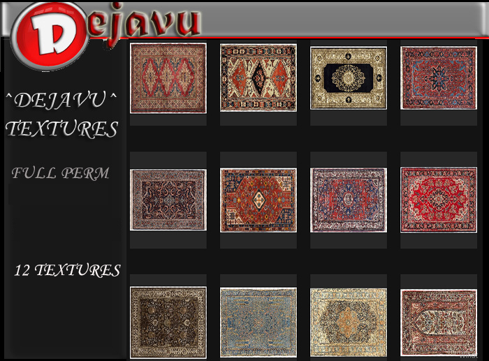 ^Dejavu^ Full Perm Persian Rug Texture 04