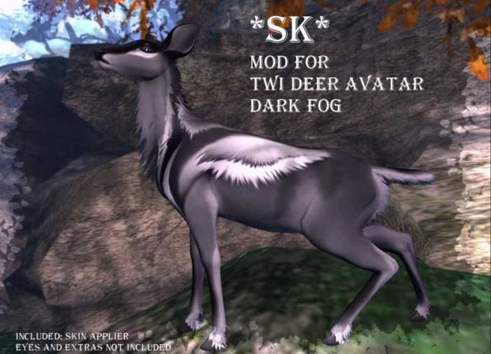 *SK* TWI Deer - Dark Fog