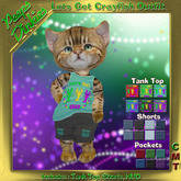 Peeps Dinkies Lets Get Crayfish Outfit