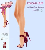.Princess Stuff. [Attention Please Heels] Velvet Red & Gold