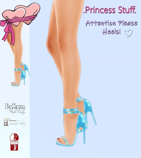 .Princess Stuff. [Attention Please Heels] Aqua