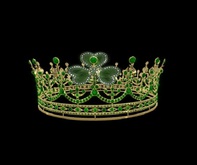 Shamrock Diamond Gold Crown